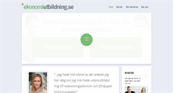 Desktop Screenshot of ekonomiutbildning.se